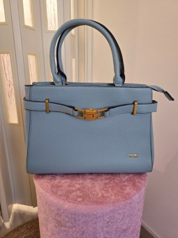 Borsa Azzurro Polvere Coveri