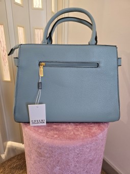 Borsa Azzurro Polvere Coveri