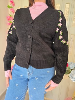 Cardigan Rosaly Black