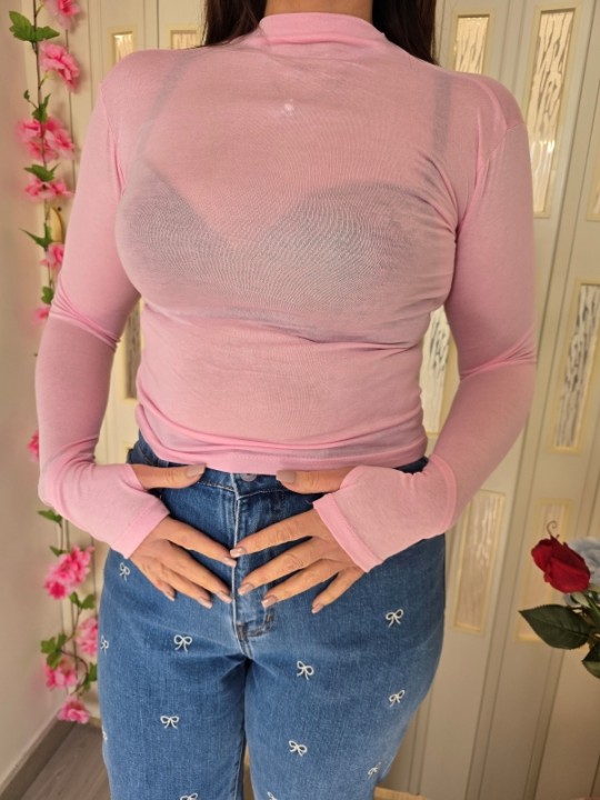 Maglia Basic Rosa