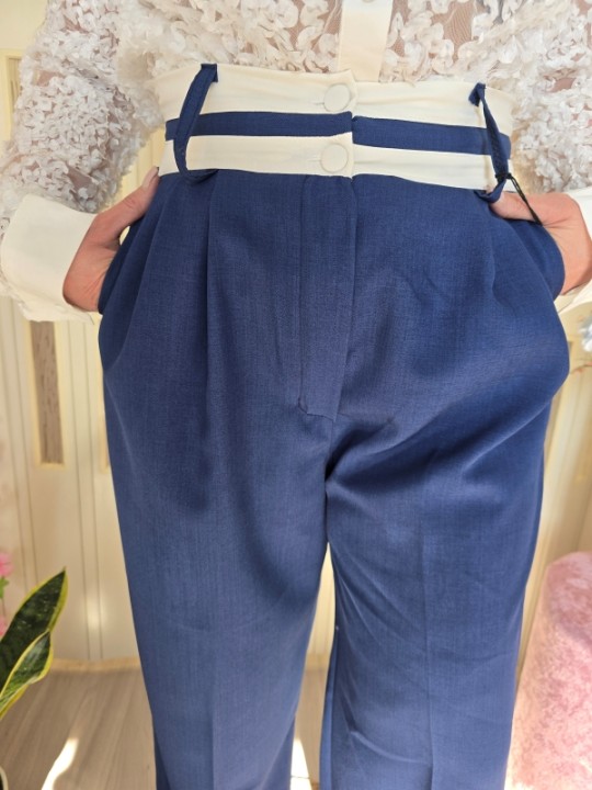 Pantalone Blu Moana
