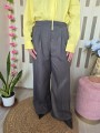 Pantalone Antracite Palazzo