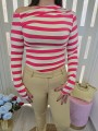 Maglia Kim A Righe Colorate