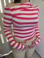 Maglia Kim A Righe Colorate