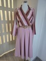 Blusa Samantha Marrone&Rosa
