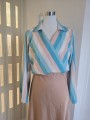 Blusa Samantha Salvia&Beige