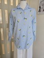 Camicia Lemon Azzurra