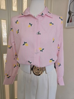Camicia Lemon Rosa