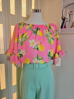 Blusa Lemon Rosa