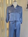 Camicia Denim Satin