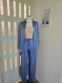Pantalone Denim Satin