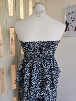 Coordset Blu a Fiori