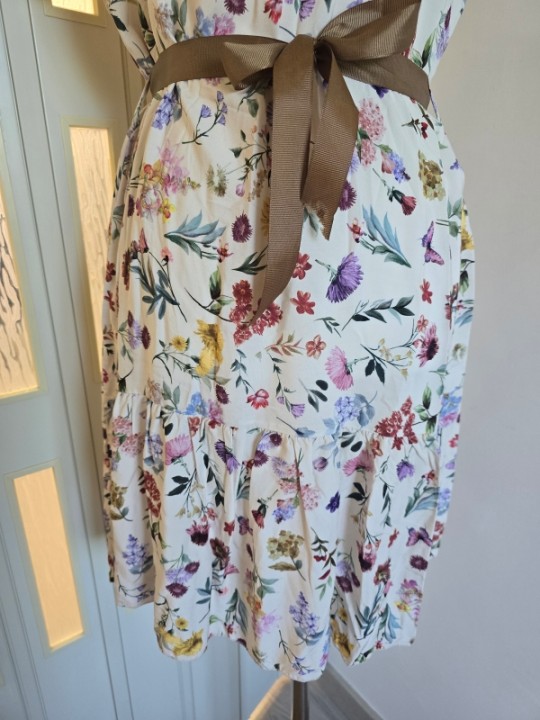 Abito Panna a Fiori