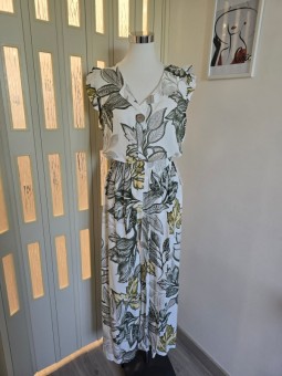 Completo Hawaii Bianco/Verde