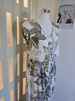 Completo Hawaii Bianco/Verde