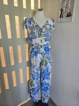 Completo Hawaii Bianco/Blu