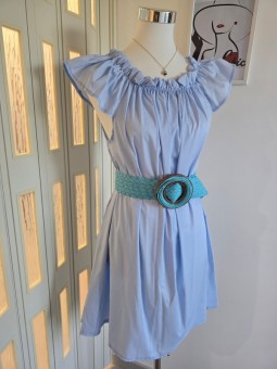 Minidress Azzurro