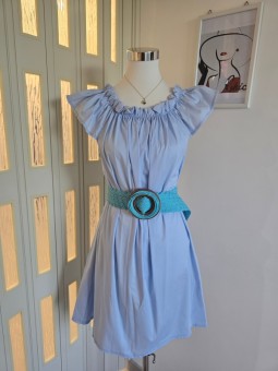 Minidress Azzurro