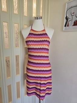 Minidress Righe Multicolor