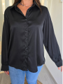 Camicia Satin Nera