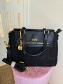 Borsa Camoscio Black