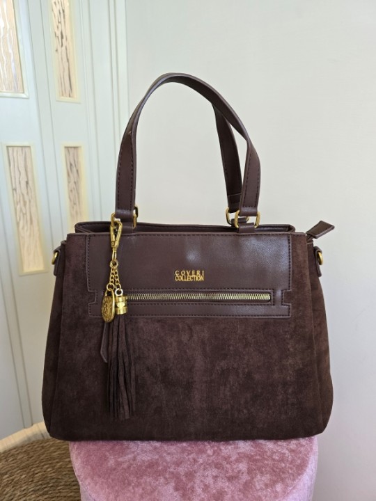 Borsa Camoscio Brown