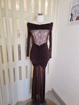 Abito Pizzo Brown