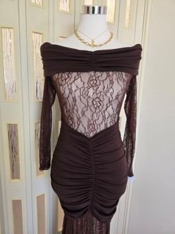 Abito Pizzo Brown