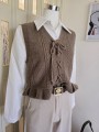 Coordset Camicia White & Gilet