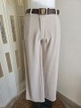 Pantalone Beige Chiaro & Cintura
