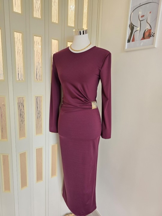 Abito Elegance Bordeaux