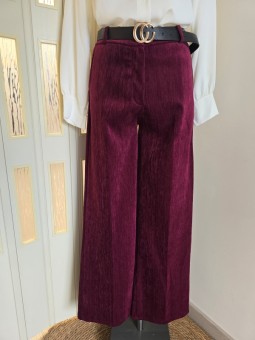 Pantalone Burgundy & Cintura