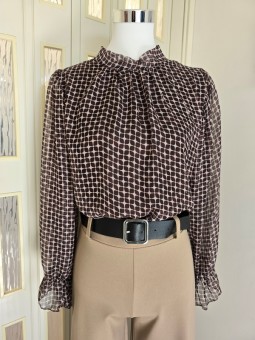 Blusa Fantasia Marrone