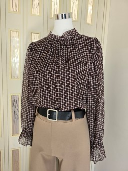 Blusa Fantasia Marrone