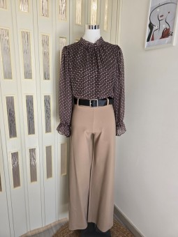 Pantalone Palazzo Camel