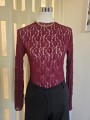 Maglia Bordeaux Pizzo