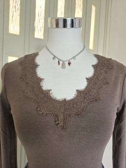 Maglia Cappuccino Scollo...