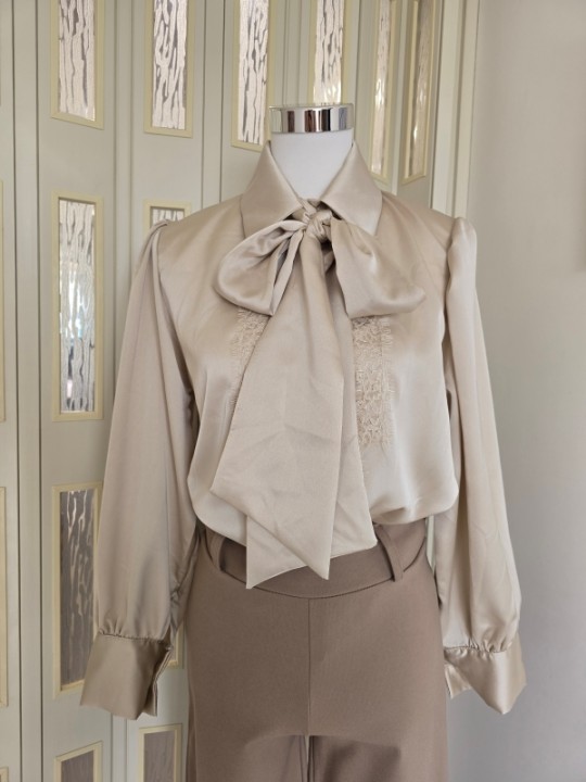 Camicia Beige Thelma