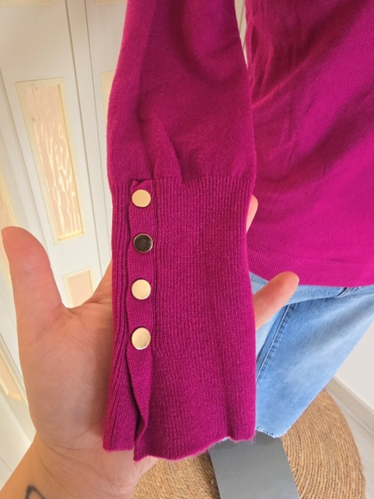 Maglioncino Basic Bottoni