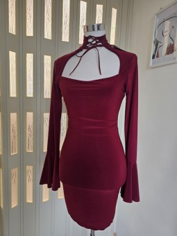 Abito Bordeaux Kate