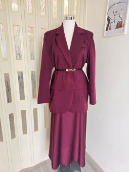 Giacca Bordeaux Eva