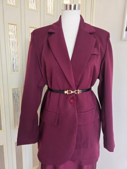 Giacca Bordeaux Eva
