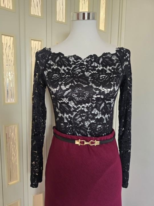 Body Barca Pizzo Nero