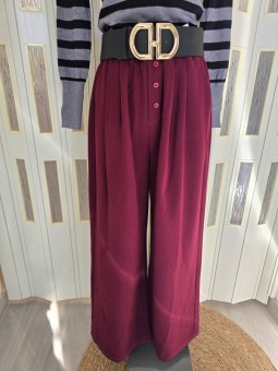 Pantalone Bordeaux Palazzo