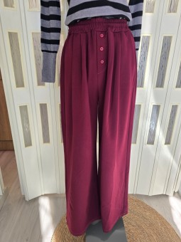 Pantalone Bordeaux Palazzo