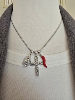 Collana Charm Croce