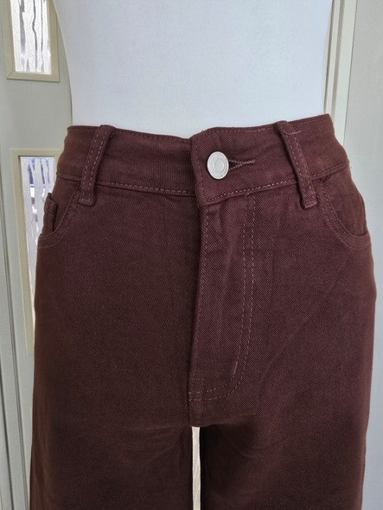 Jeans Marrone Palazzo
