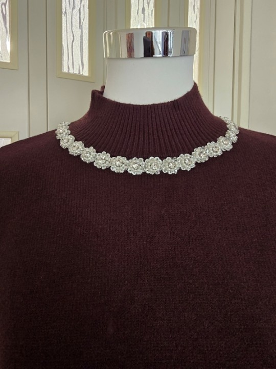 Pullover Melody Marrone