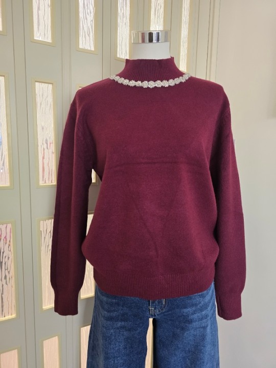 Pullover Melody Bordeaux