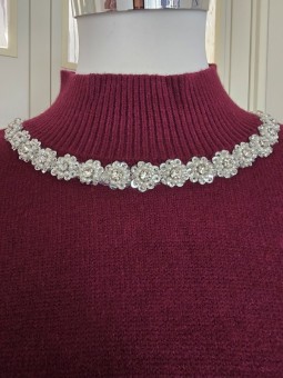 Pullover Melody Bordeaux